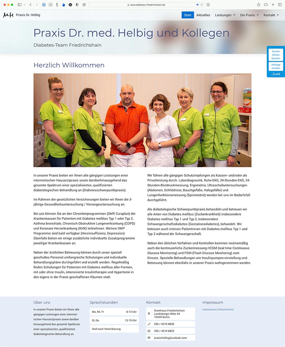 diabetes-friedrichshain.de, Portfolio, Michael Preidel