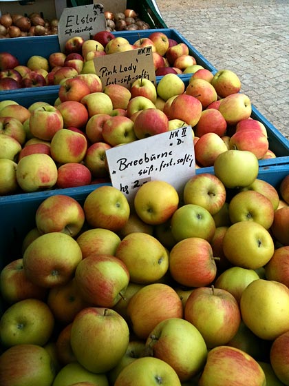 Breeburne-Äpfel