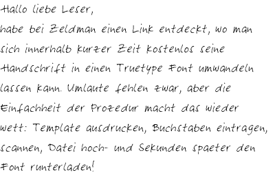 Handschrift