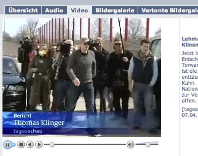 Lehmann ist Torhüter der Deutschen Mannschaft bei der WM 2006