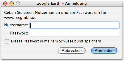 Passwortdialog