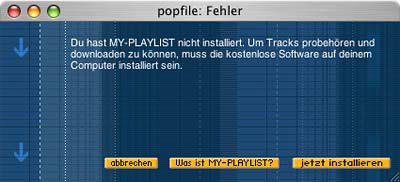 Popfile Fehler