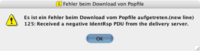 Popfile Fehler