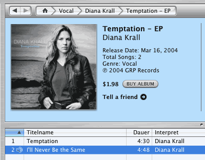 iTunes Music Store