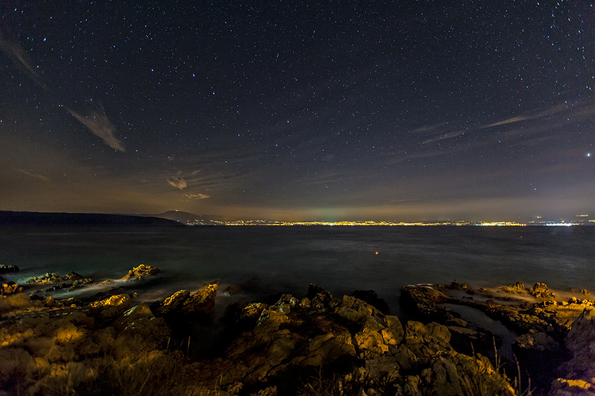 Blick auf Rijeka