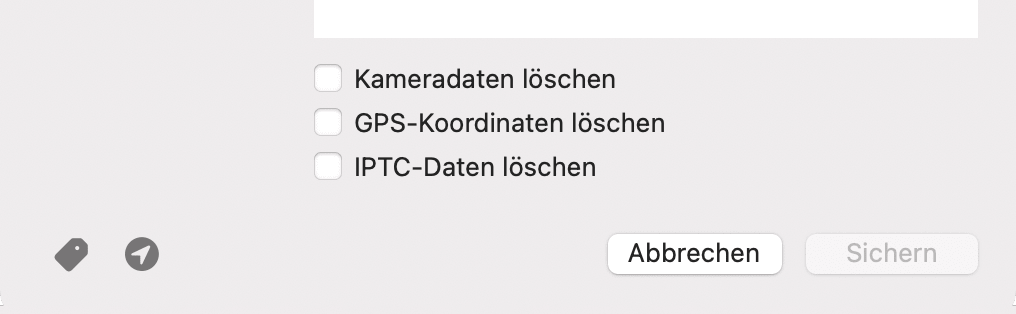 Findersuche-Buttons
