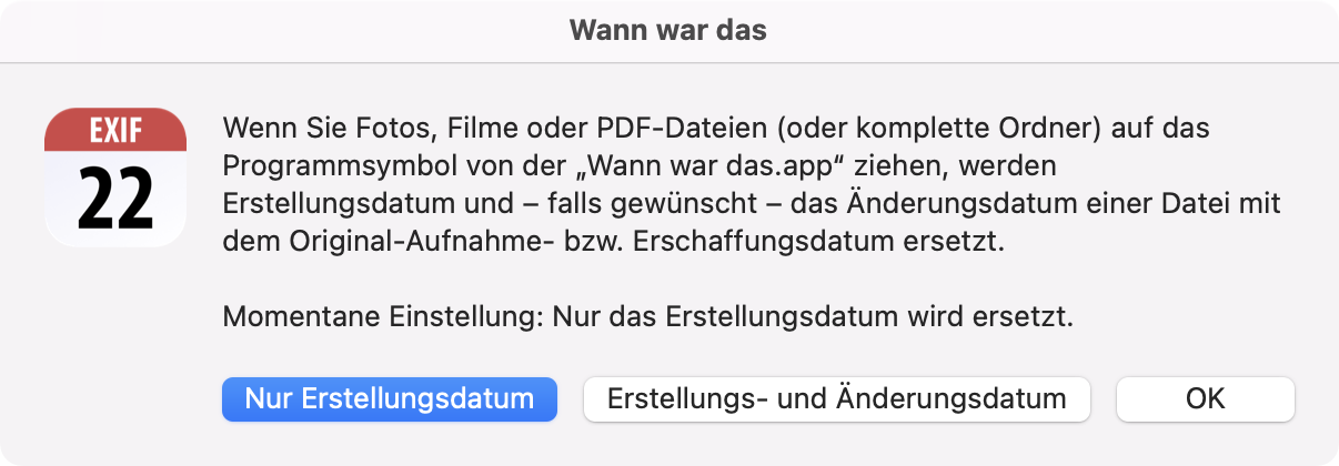 Fehlermeldung